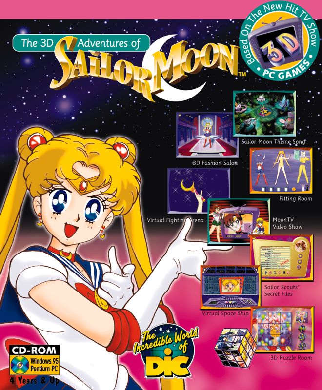 The 3D Adventures of Sailor Moon Other (Press Images [10/20/1997]): SMfrnt