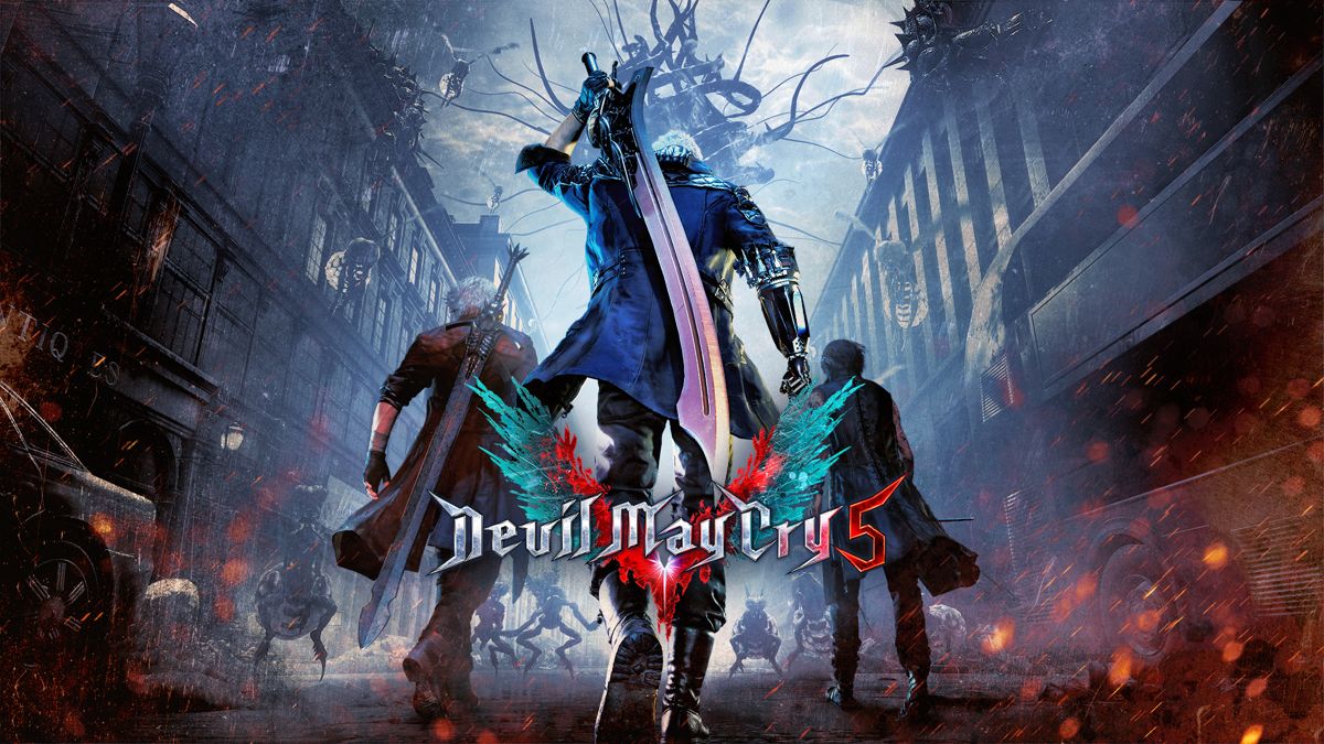Devil May Cry 5 Concept Art (Xbox Wire, 2018-06-10): Key art.