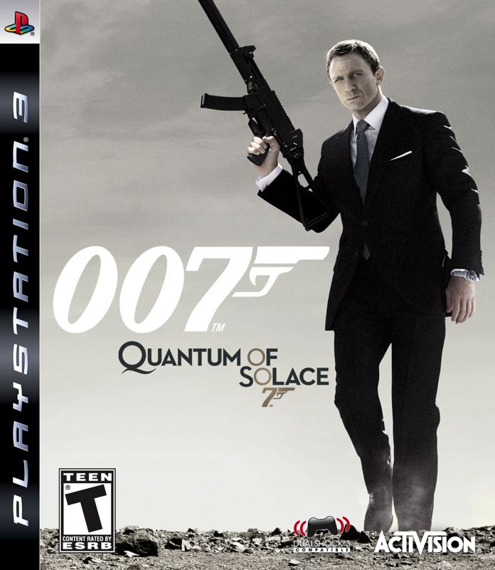 007: Quantum of Solace Other (007: Quantum of Solace Press Kit): PS3 Box Art