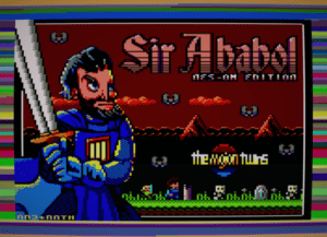 Sir Ababol: Remastered Edition Screenshot (The Mojon Twins product page): Amstrad CPC version