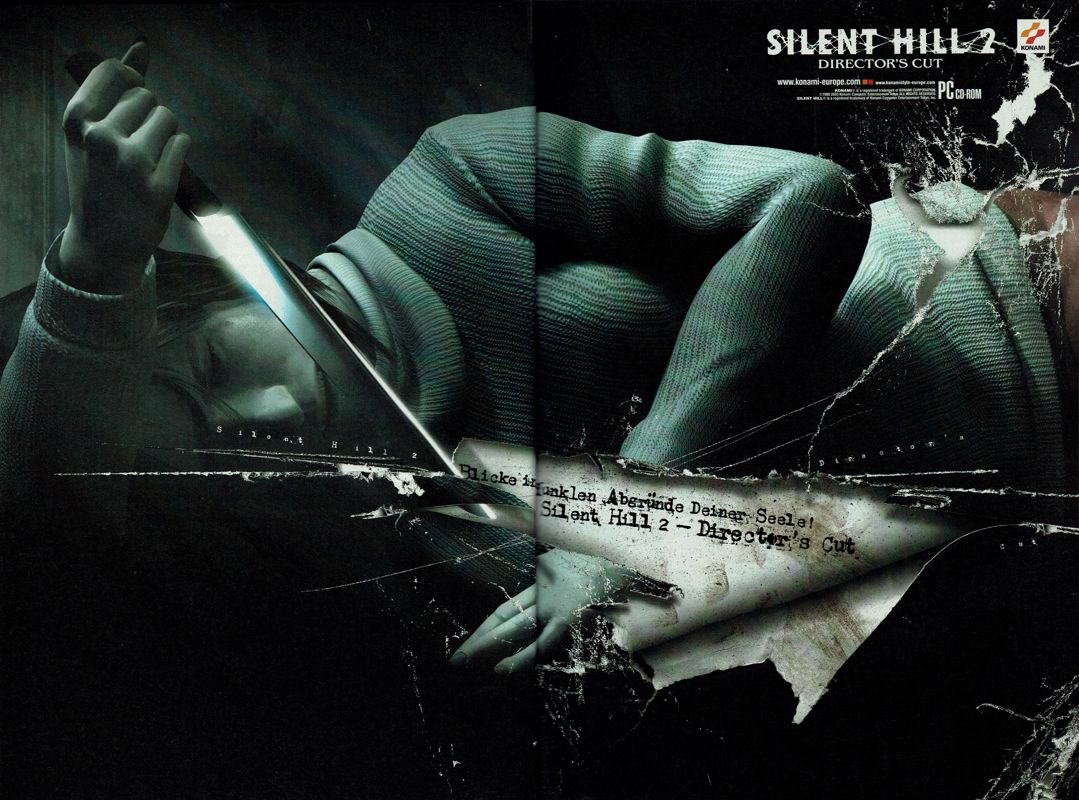 Silent Hill 2: Restless Dreams Magazine Advertisement (Magazine Advertisements): GameStar (Germany), Issue 04/2003