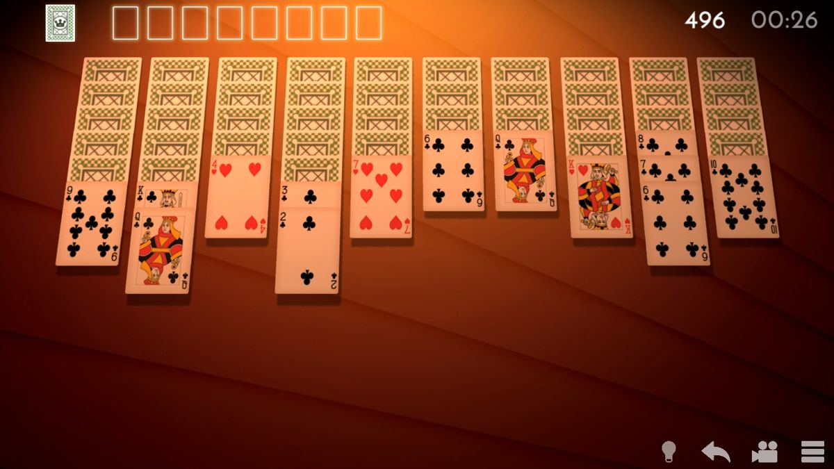 Spider Solitaire Official Promotional Image Mobygames