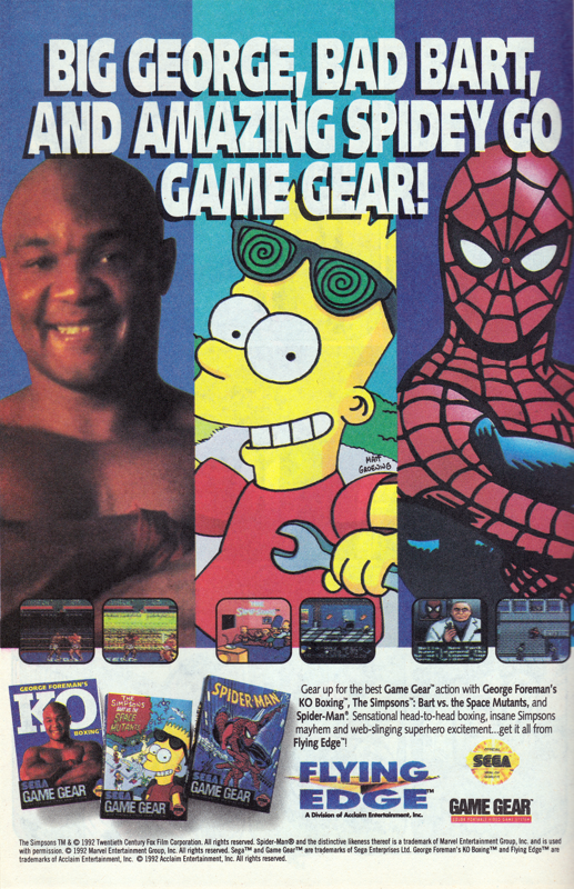 Spider-Man Magazine Advertisement (Magazine Advertisements): The New Warriors (Marvel Comics, United States) Issue #25 (July 1992)