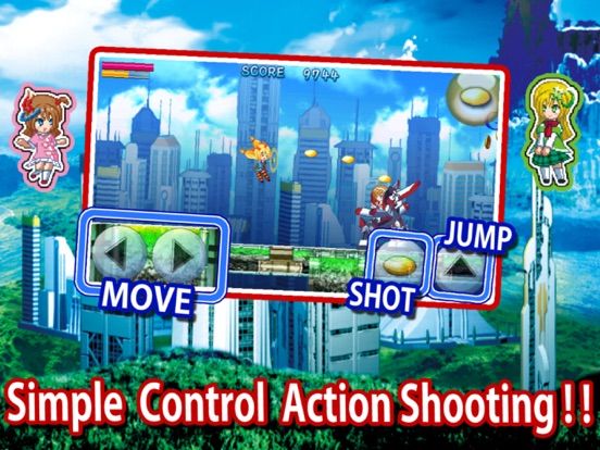 Unity-chan's Action Shooting Screenshot (iTunes Store)