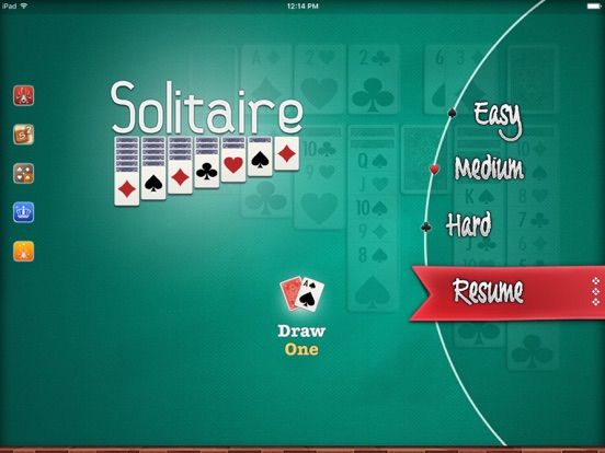 Solitaire Screenshot (iTunes Store)
