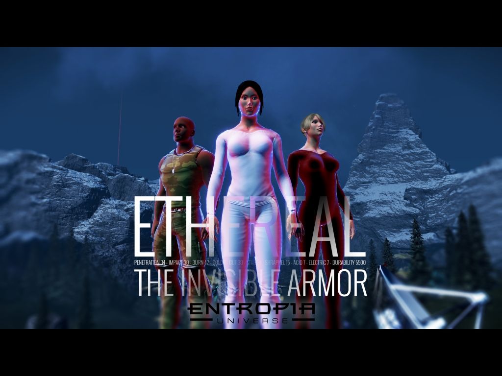 Entropia Universe Concept Art (EntropiaUniverse.com Concept Art - General): ETHEREAL - The Invisible Armor