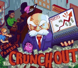 Fork Parker's Crunch Out Screenshot (Mega Cat Studios product page)