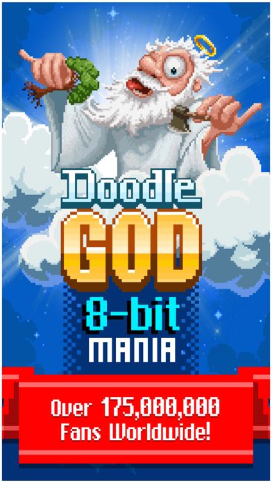 Doodle God: 8-bit Mania Screenshot (iTunes Store)
