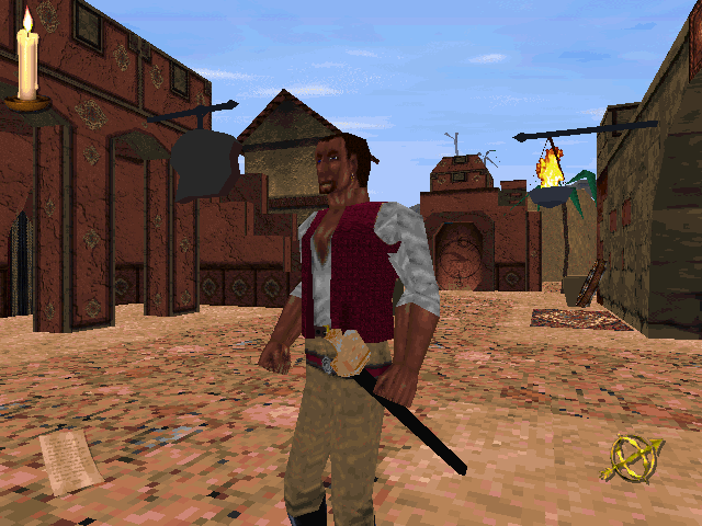 The Elder Scrolls Adventures: Redguard Screenshot (E3 1997 preview - screenshots (May 1997)): MARKET03.BMP