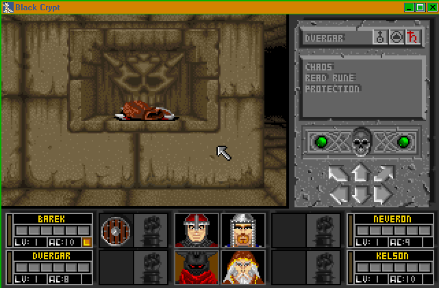 Black Crypt Screenshot (RavenSoft.com, 1996)