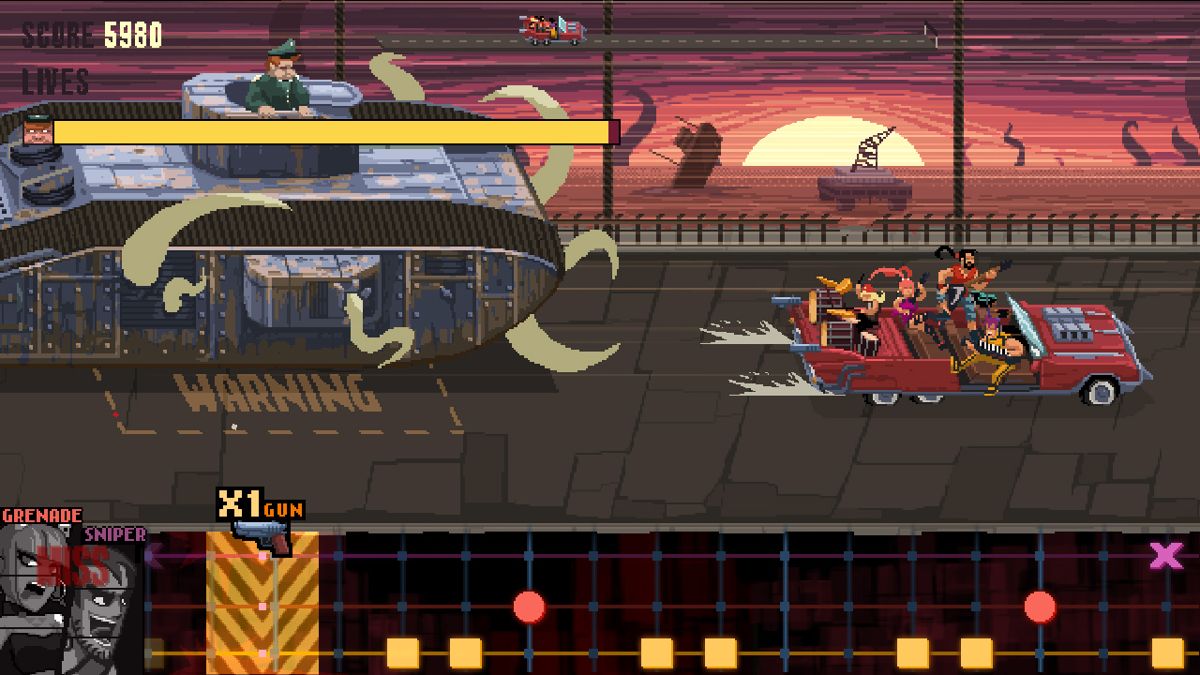 Double Kick Heroes Screenshot (Nintendo.com.au)