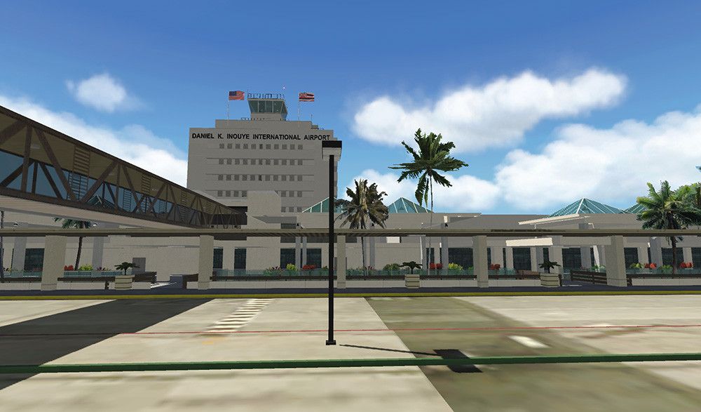 X-Plane 11: PHNL Honolulu International Airport Screenshot (Steam)