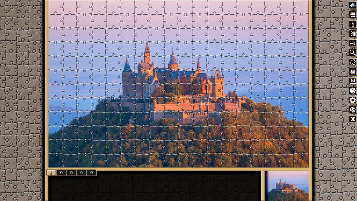 Pixel Puzzles Traditional Jigsaws: German Castles Screenshot (Steam)
