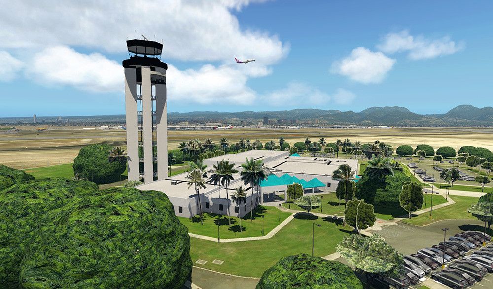 XPlane 11 PHNL Honolulu International Airport official promotional