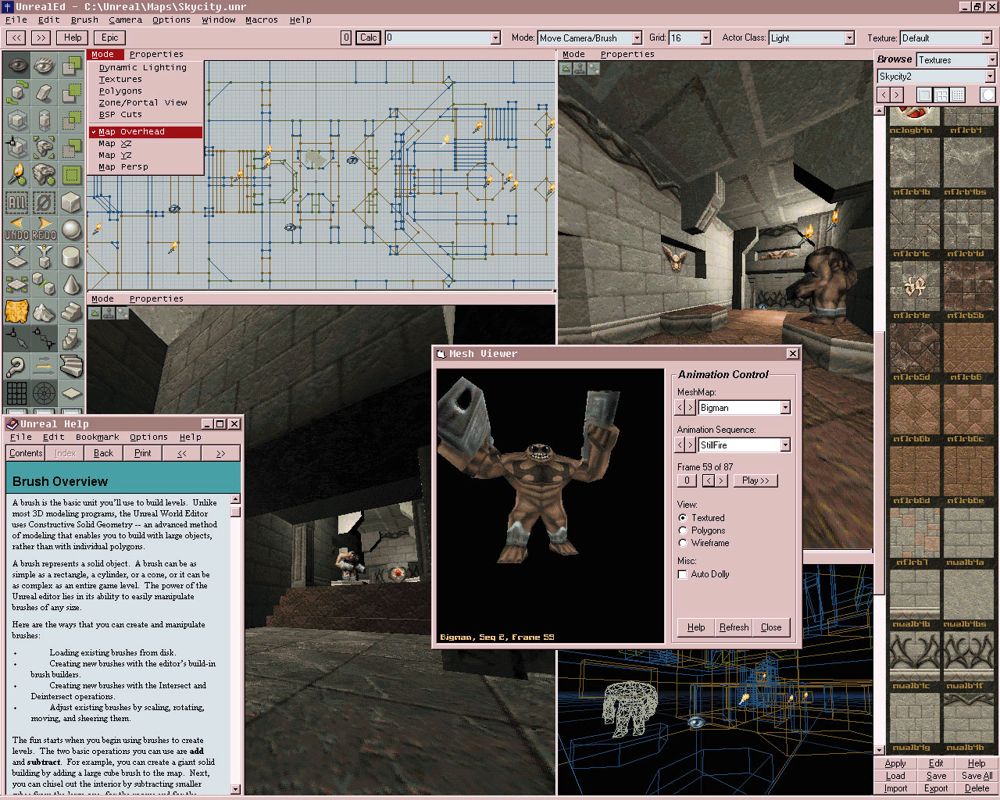 Unreal Screenshot (Press Kit - PC Collector (July 1996)): UNED1024