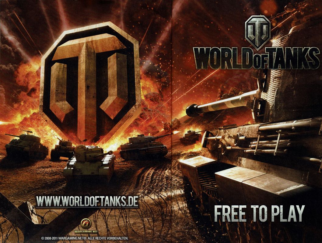World of Tanks Magazine Advertisement (Magazine Advertisements): GameStar (Germany), Issue 08/2011
