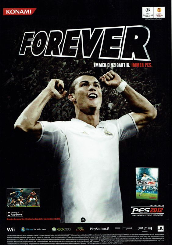 PES 2012: Pro Evolution Soccer official promotional image