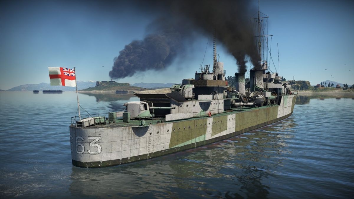 War Thunder: Haida Pack Screenshot (Steam)