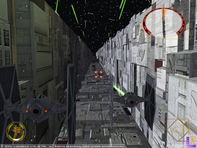 Star Wars: Rogue Squadron II - Rogue Leader Screenshot (Official Web Site (2003)): Mission: Death Star Attack