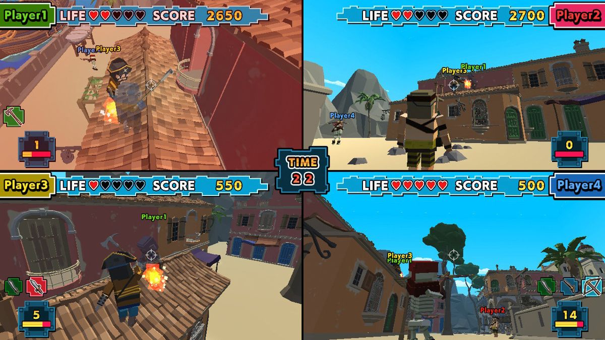 Voxel Pirates Screenshot (Nintendo.com)