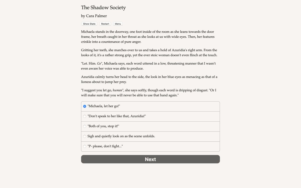 The Shadow Society Screenshot (Steam)