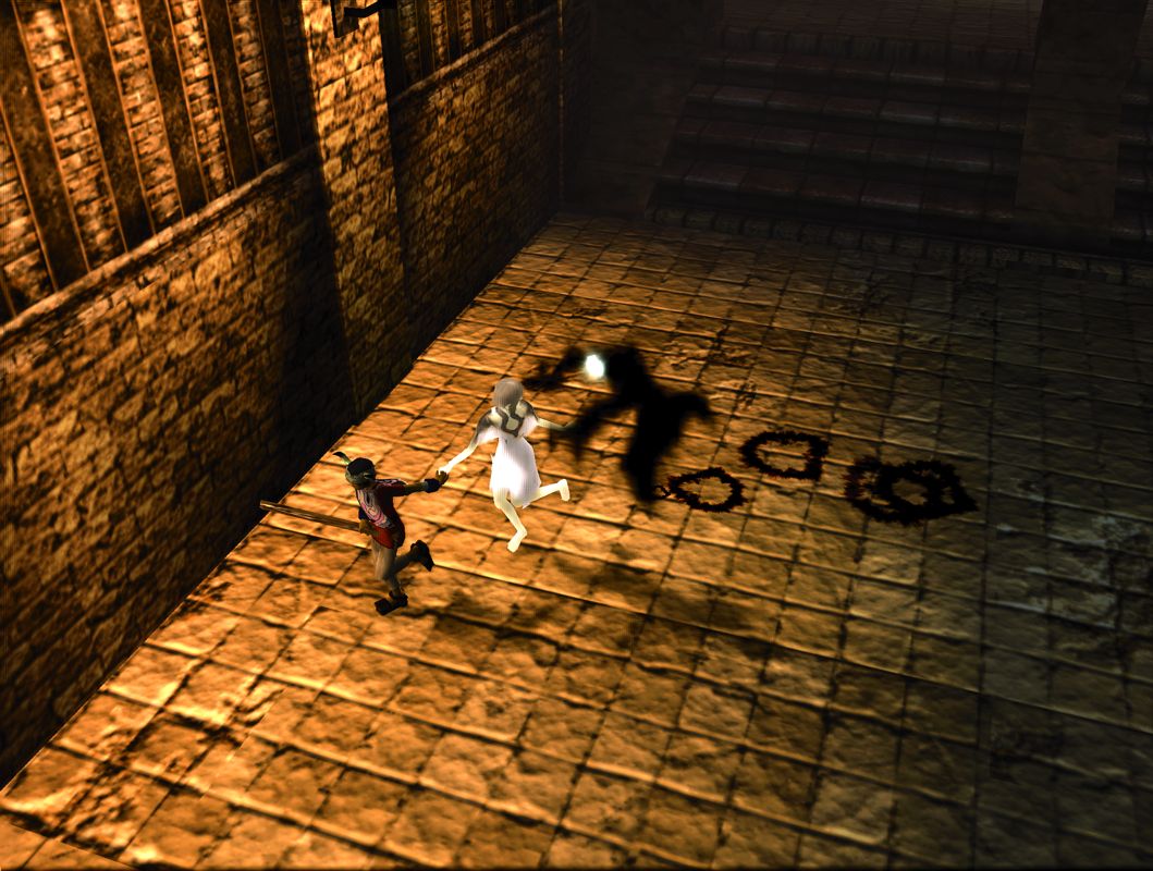 Ico Screenshot (PlayStation 2 Monthly Artwork Disc 4 (October 2001))
