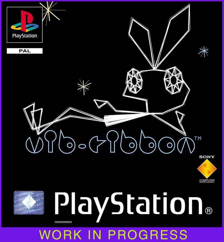 Vib-Ribbon Other (Vib-Ribbon Press Information (August 2000)): Packshot (Work in Progress)