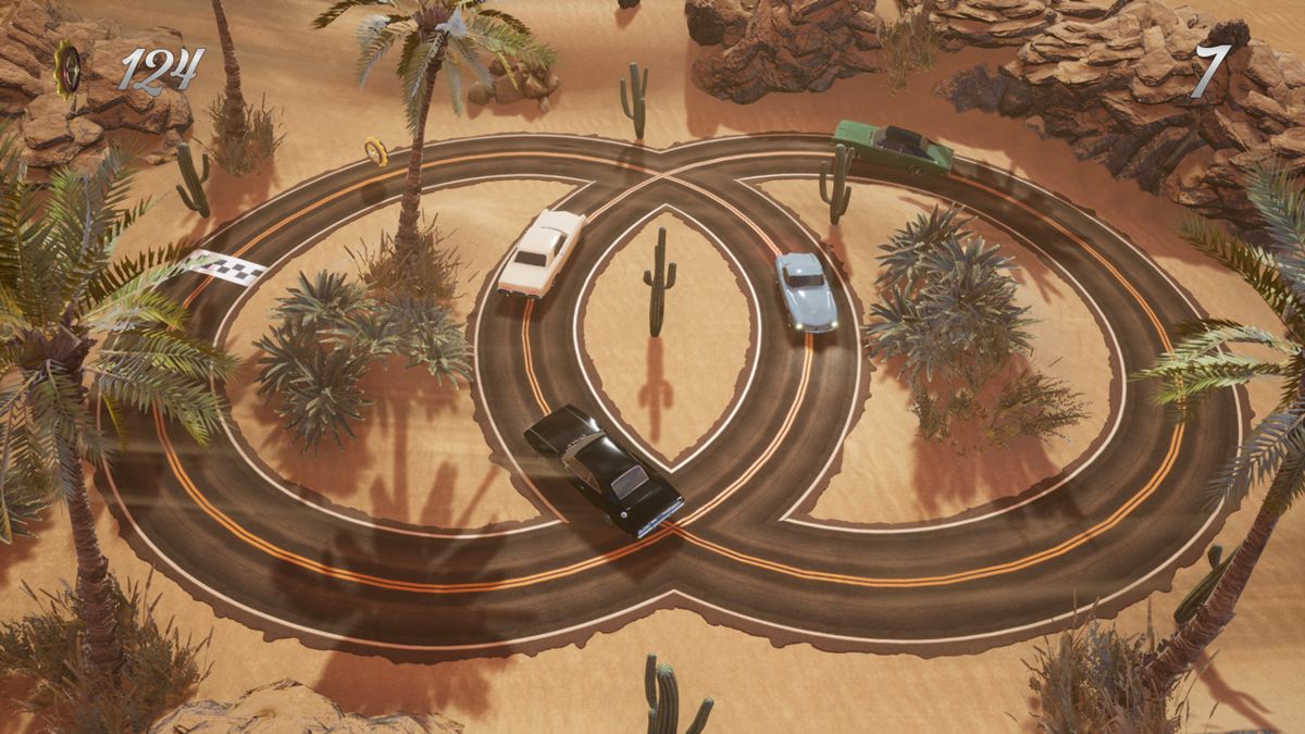Super Loop Drive Screenshot (Nintendo.com)