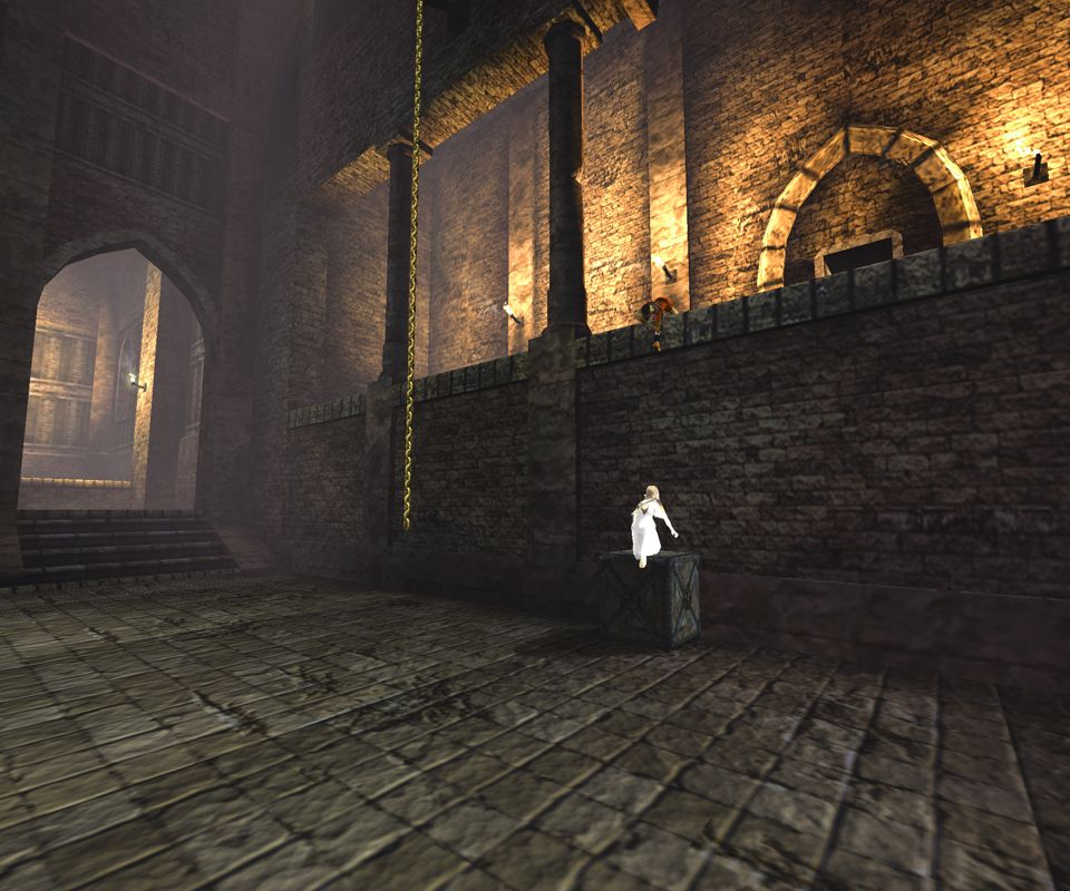 Ico Screenshot (PlayStation 2 Monthly Artwork Disc 4 (October 2001))
