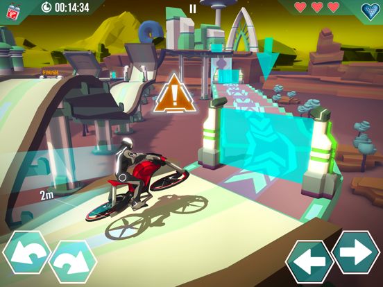 Gravity Rider Zero Screenshot (iTunes Store)