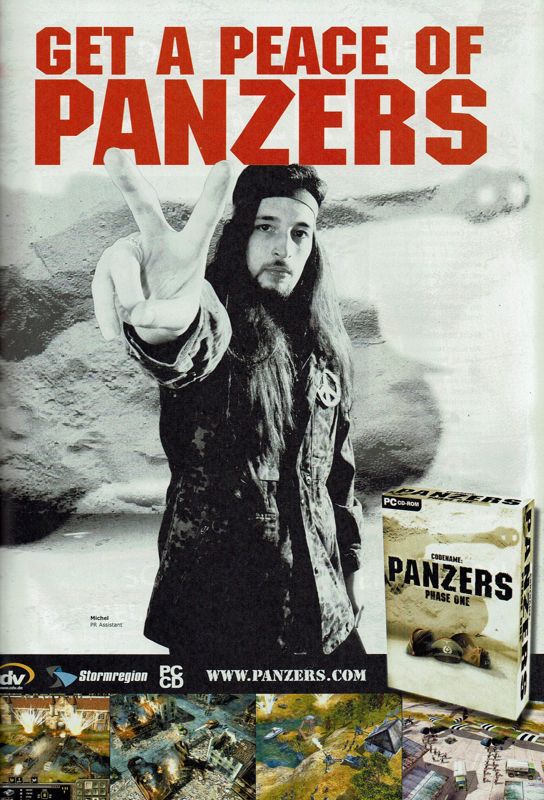Codename: Panzers - Phase One Magazine Advertisement (Magazine Advertisements): GameStar (Germany), Issue 05/2004