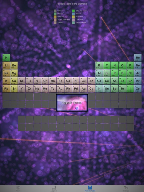 Nuclear: The Periodic Table of Elements Screenshot (iTunes Store)