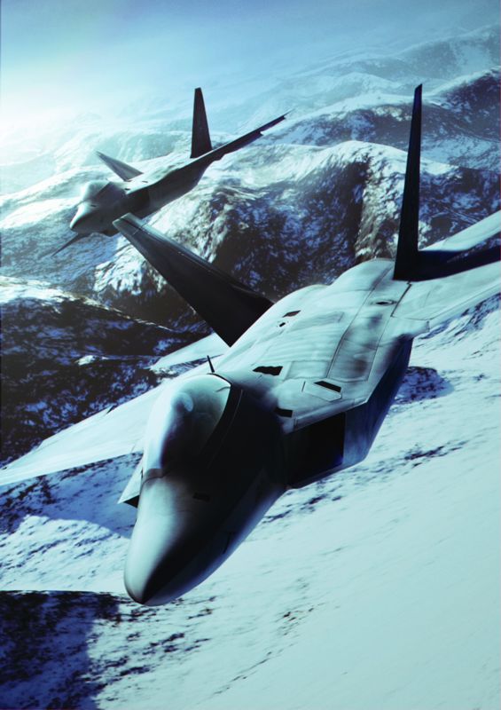 Ace Combat 04: Shattered Skies Render (PlayStation 2 Hi-Res Artwork Disc 1 (October 2001)): F22 North