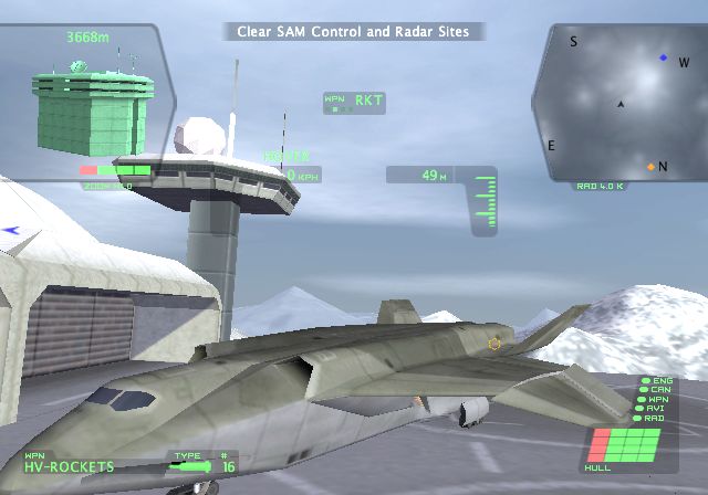 Dropship: United Peace Force Screenshot (PlayStation 2 Monthly Artwork Disc 1 (November 2001)): ONPLATFO