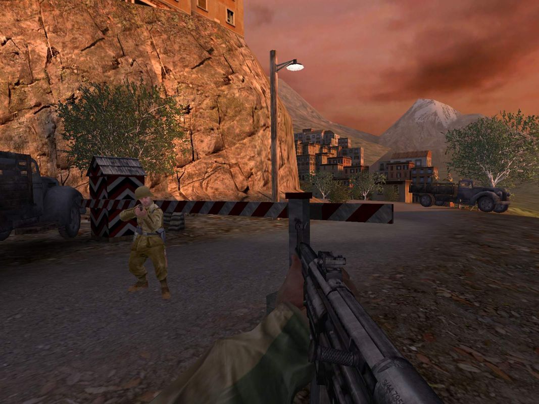 Call of Duty: United Offensive Screenshot (Activision Activate Asia 2004 Asset Disc): Sicily