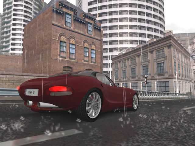 Project Gotham Racing 2 Screenshot (Project Gotham Racing 2 Press Kit (12.11.03)): Iceni (rain)