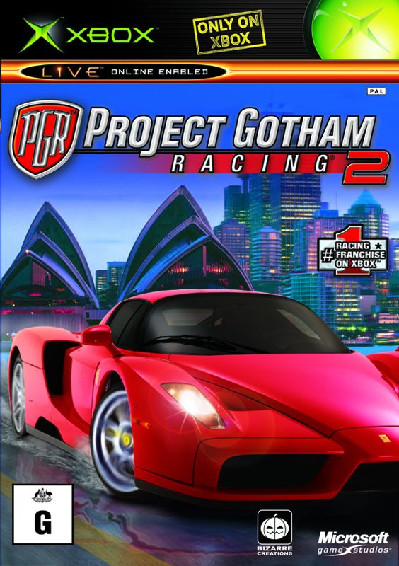 Project Gotham Racing 2 Other (Project Gotham Racing 2 Press Kit (12.11.03)): Packaging