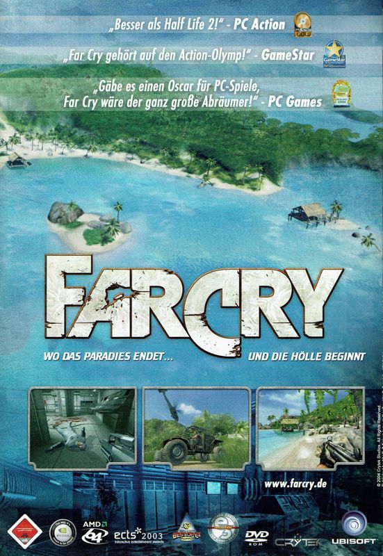 Far Cry Magazine Advertisement (Magazine Advertisements): GameStar (Germany), Issue 07/2004
