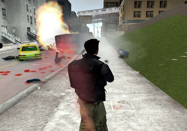 Grand Theft Auto III Screenshot (Rockstar Electronic Press Kit (EPK))
