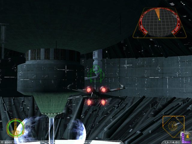 Star Wars: Rogue Squadron II - Rogue Leader Screenshot (Official Web Site (2003)): Mission: Death Star II