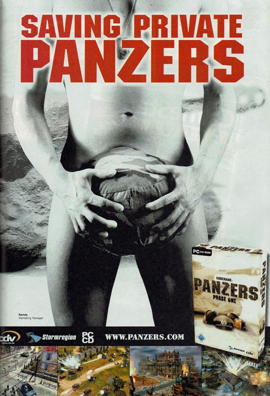 Codename: Panzers - Phase One Magazine Advertisement (Magazine Advertisements): GameStar (Germany), Issue 06/2004