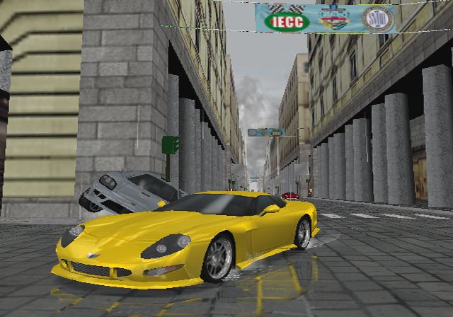 Supercar Street Challenge Screenshot (Activision E3 2001 Press Kit): Turin (PS2)