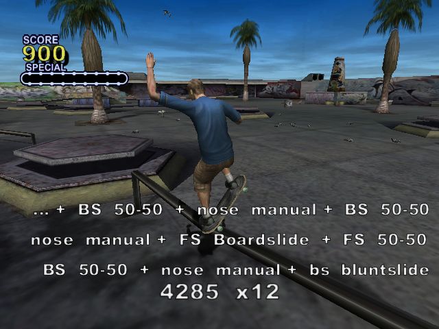 Tony Hawk's Pro Skater 2x Screenshot (Activision E3 2001 Press Kit):<br> Venice