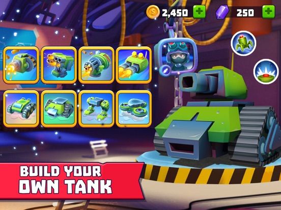 Tanks A Lot: 3v3 Screenshot (iTunes Store)