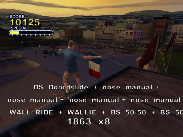 Tony Hawk's Pro Skater 2x Screenshot (Activision E3 2001 Press Kit): Marseille