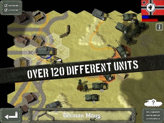 Tank Battle: East Front Screenshot (iTunes Store)