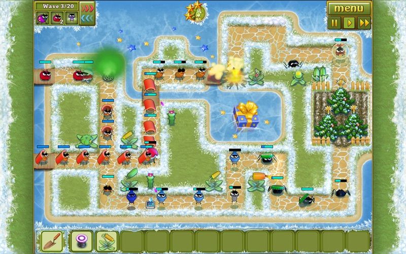 Garden Rescue: Christmas Edition Screenshot (Mac App Store (Lite version))