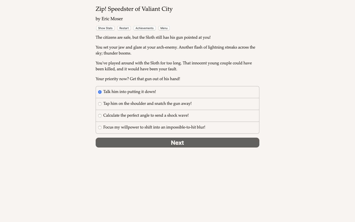Zip!: Speedster of Valiant City Screenshot (Steam)