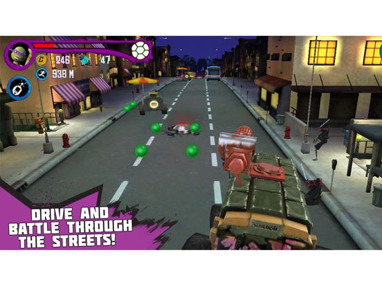 Teenage Mutant Ninja Turtles: Rooftop Run Screenshot (iTunes Store)