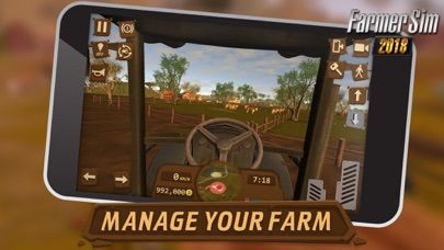 Farmer Sim 2018 Screenshot (iTunes Store)